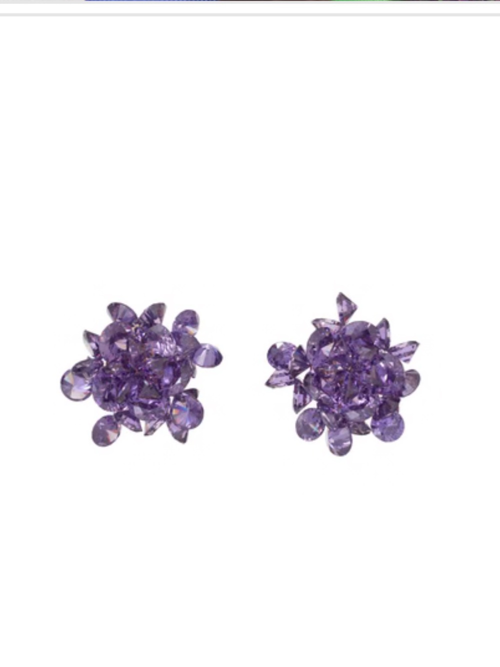 Roxanne Assoulin The Cubic Cluster Earrings - Picture 4 of 4